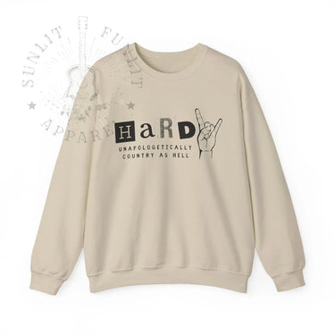 Hardy Country As Hell Sweatshirt - Sunlit Funlit Country Music Tees